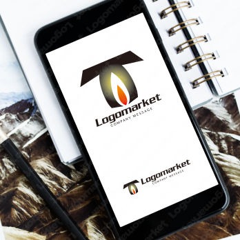 Aとaと虹のロゴ