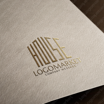 家とスタイリッシュとおしゃれのロゴ