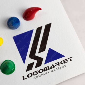 Aとaと虹のロゴ