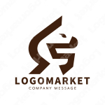 馬とシンプルと存在感のロゴ