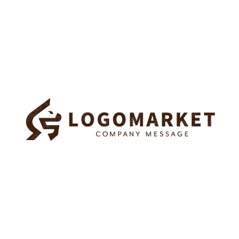 馬とシンプルと存在感のロゴ