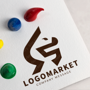 Aとaと虹のロゴ