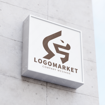 馬とシンプルと存在感のロゴ