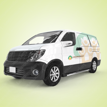 大樹と繋がりと繁栄のロゴ