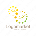 笑顔と繋がりと明るい未来のロゴ