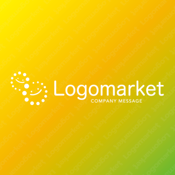 笑顔と繋がりと明るい未来のロゴ