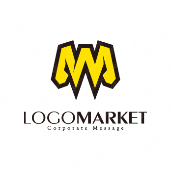 Mと筋肉とパワーのロゴ