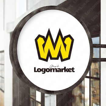 Mと筋肉とパワーのロゴ