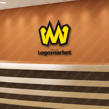 Mと筋肉とパワーのロゴ