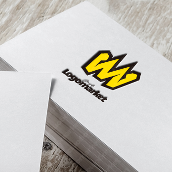 Mと筋肉とパワーのロゴ