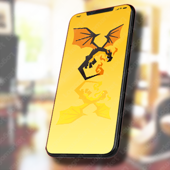 炎と竜と龍のロゴ