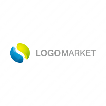 球体とSとボールのロゴ