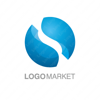 球体とSとボールのロゴ