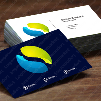 球体とSとボールのロゴ