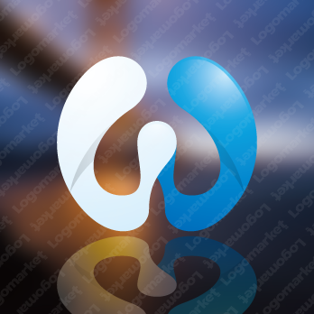 Aとaと虹のロゴ