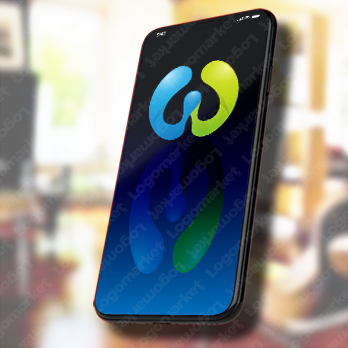 WとUと柔らかのロゴ