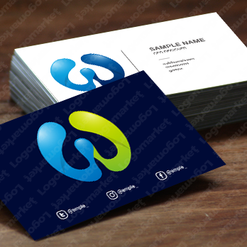 WとUと柔らかのロゴ