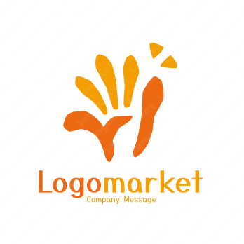 手とHelloとHのロゴ