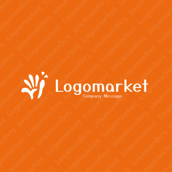 手とHelloとHのロゴ