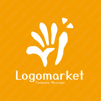 手とHelloとHのロゴ