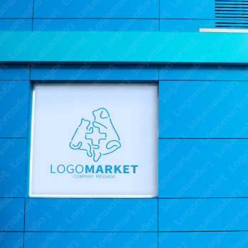 動物と病院とかわいいのロゴ