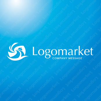 Sと飛翔と可能性のロゴ