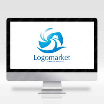 Aとaと虹のロゴ