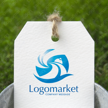 Sと飛翔と可能性のロゴ