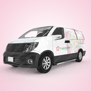 桜と桔梗と安心のロゴ