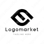 MとEと目のロゴ