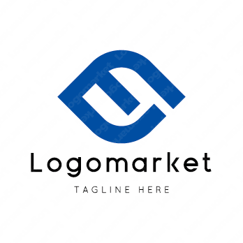 MとEと目のロゴ