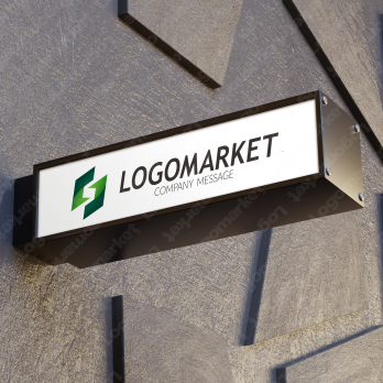 Aとaと虹のロゴ