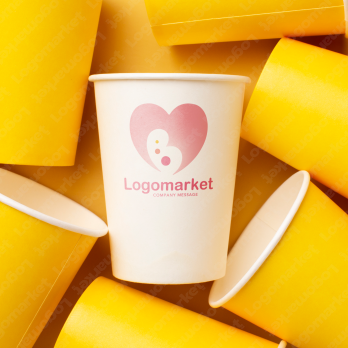 Bとハートと生命のロゴ