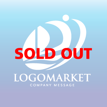 海と船と先進的のロゴ