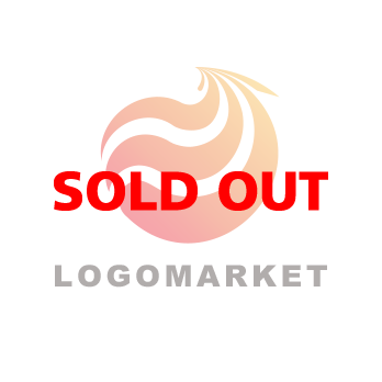 鳳凰と不死鳥と鳥のロゴ