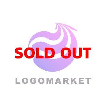 鳳凰と不死鳥と鳥のロゴ