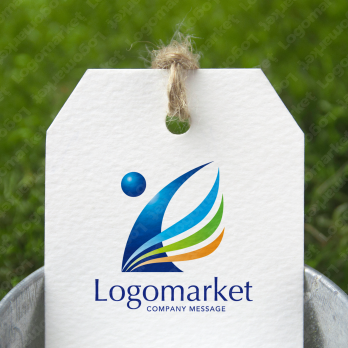 Aとaと虹のロゴ