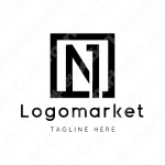 Nと1とナンバーワンのロゴ