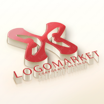 Aとaと虹のロゴ