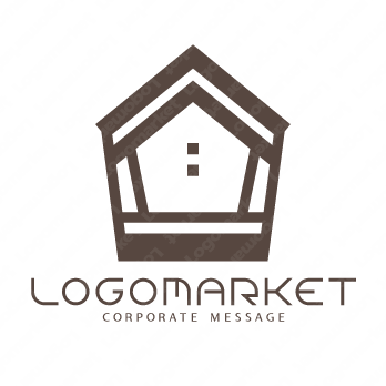 家と頑丈と耐震のロゴ