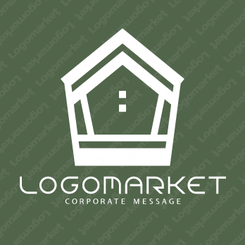 家と頑丈と耐震のロゴ