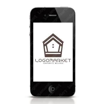 家と頑丈と耐震のロゴ