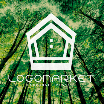 家と頑丈と耐震のロゴ