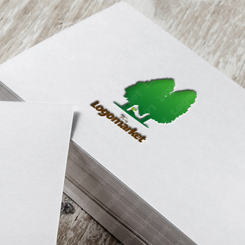 新芽と信頼とNのロゴ