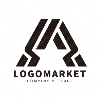 Aとレインボーとスターのロゴ