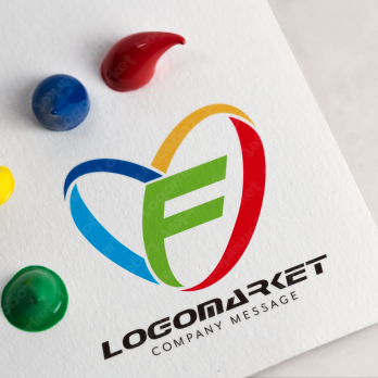 Aとaと虹のロゴ