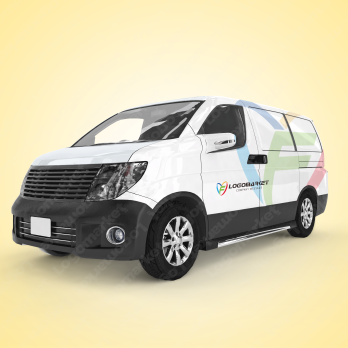 Fとハートとネットワークのロゴ