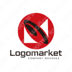 Nとホイールと発展のロゴ