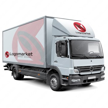 Nとホイールと発展のロゴ