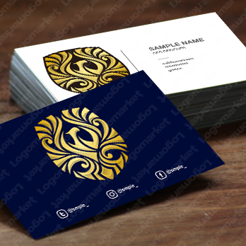 鷹と盾とエンブレムのロゴ